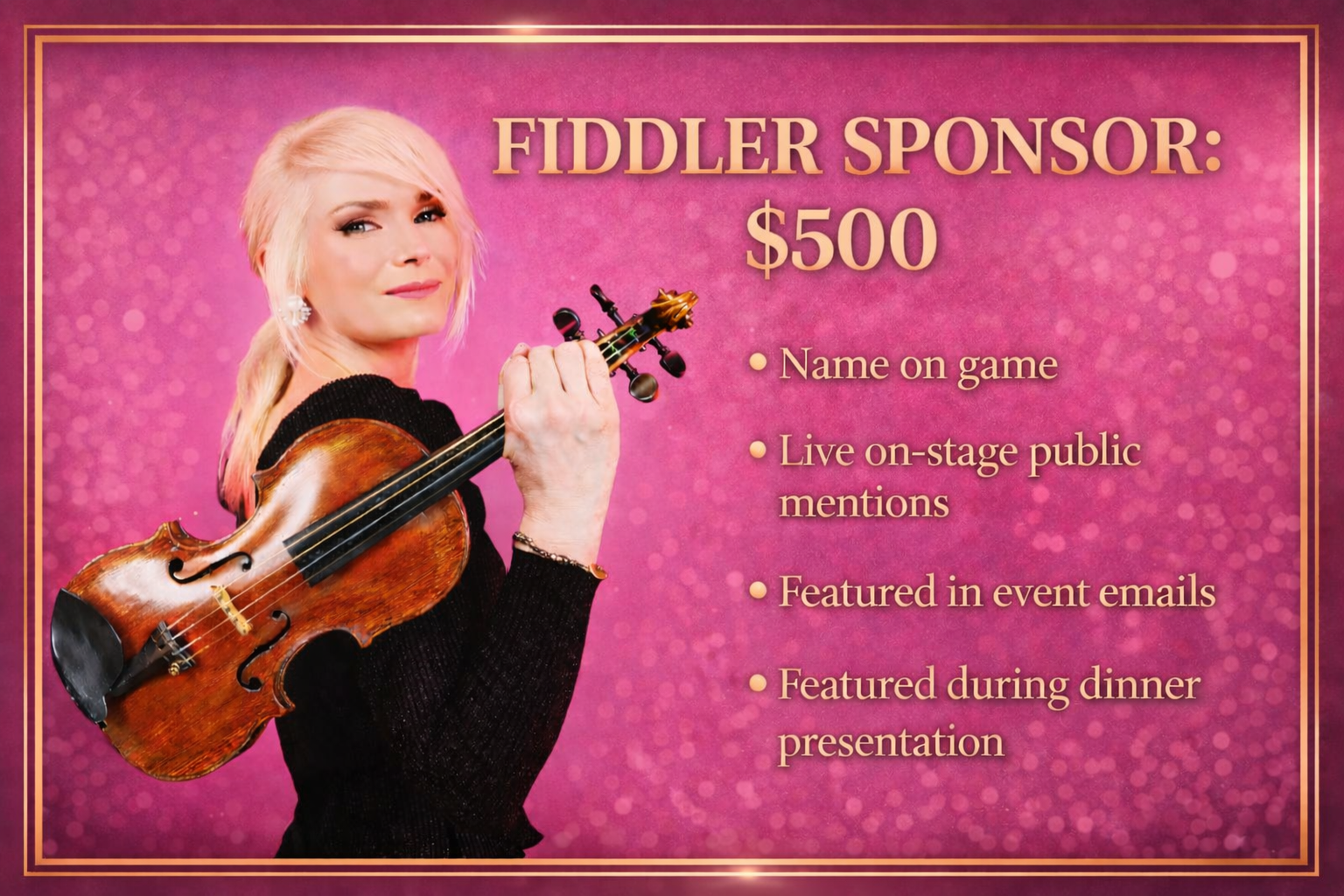 Fiddler Sponsor